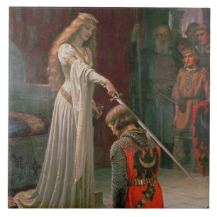 Carreau Accolade (par Edmond Blair Leighton)