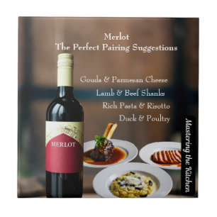 Carreau Accord Mets et Vin Merlot/Maîtriser la Cuisine