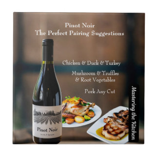 Carreau Accord Mets/Vins Pinot Noir/Maîtriser la Cuisine
