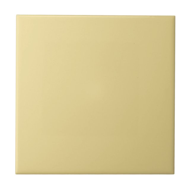 Carreau Accueil Décor Accents Jaune pâle (Devant)