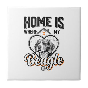 Carreau Accueil est où se trouve mon Beagle Design de chie