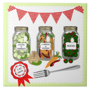 Carreau Accueil Fabriqué Picks Thème Cute