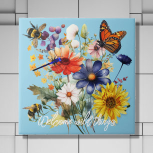 Carreau Accueillir les pollinisateurs Fleurs sauvages Cuis