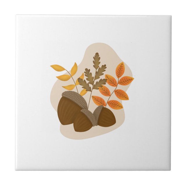 Carreau Acorns Automne automne (Devant)