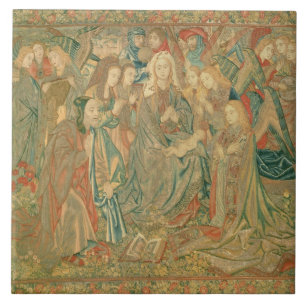 Carreau Adoration de l'enfant du Christ (tapisserie)