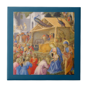 Carreau Adoration de Magi Fra Angelico