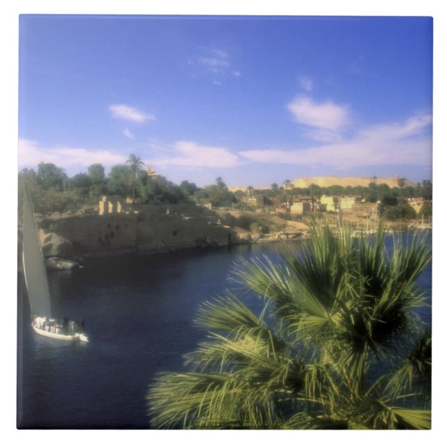 Carreau AF, Égypte, Haute-Égypte, Assouan. Nil, (Devant)