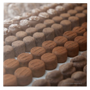 Carreau affichage de magasin de magasin de chocolat de