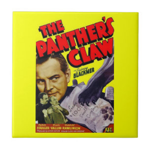 Carreau Affiche du film The Panther's Claw en 1942