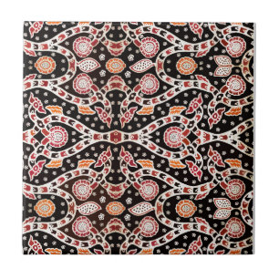 Carreau African Batik Escalade Ivy