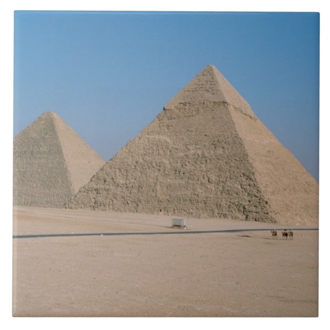 Carreau Afrique - Égypte - Le Caire - Grandes Pyramides de (Devant)