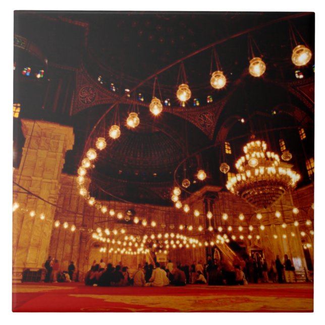 Carreau Afrique, Égypte, Le Caire, Mosquée de Muhammad Ali (Devant)