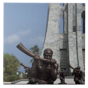 Carreau Afrique, Ghana, Accra. Mausolée de Nkrumah, 2 dern