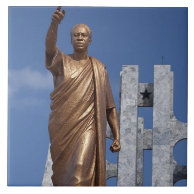Carreau Afrique, Ghana, Accra. Nkrumah Mausoleum, final (Devant)