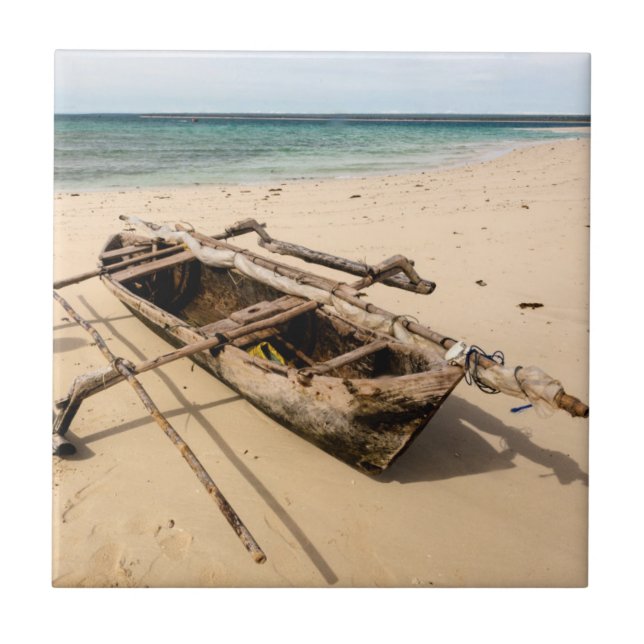 Carreau Afrique, Mozambique, île de Mogundula (Devant)