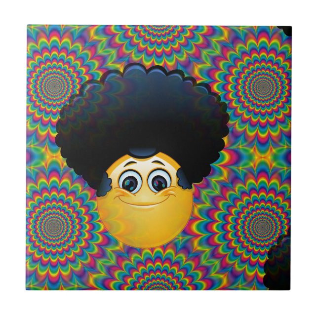 Carreau afro emojis (Devant)