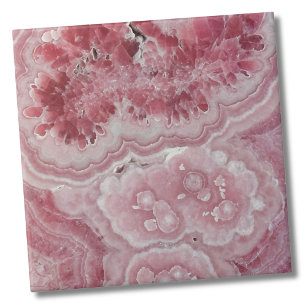 Carreau Agate rose moderne tendance