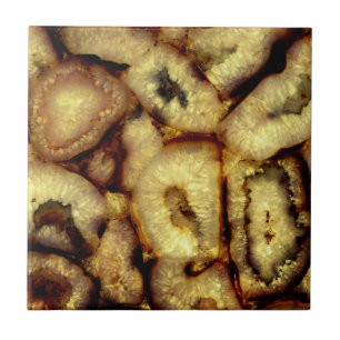 Carreau Agates de quartz vert de Terre