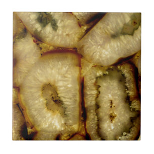 Carreau Agates de quartz vert de Terre