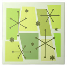 Age atomique Pop Art Chartreuse