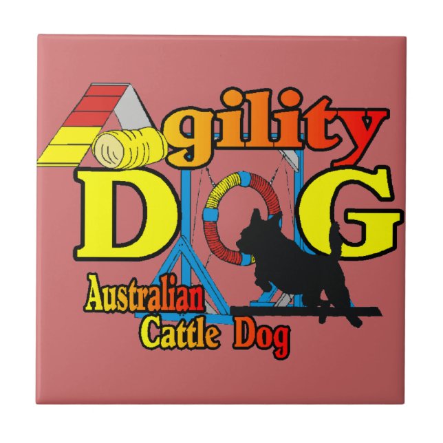 Carreau Agilité du chien de bétail australien (Devant)