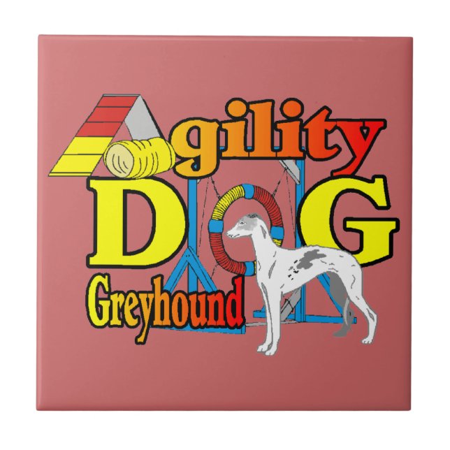 Carreau Agilité Greyhound (Devant)
