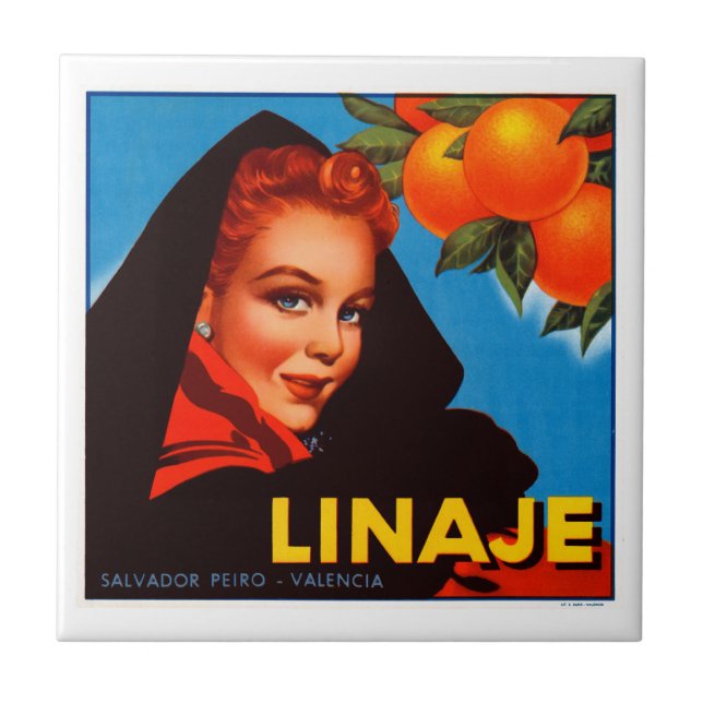 Carreau Agrume de Linaje (Devant)