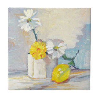 Carreau Agrume et toile