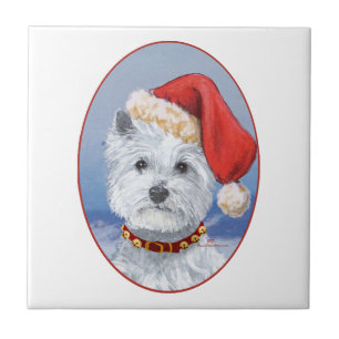 Carreau Aide du Père Noël Westie