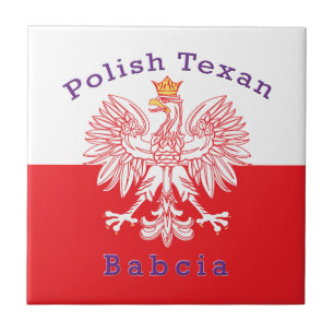 Carreau Aigle texan polonais Babcia