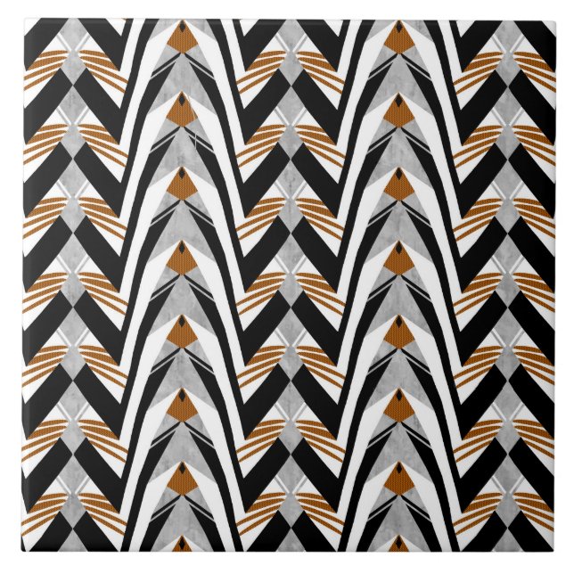 Carreau Ailes sur le trépied de tuile (Devant)