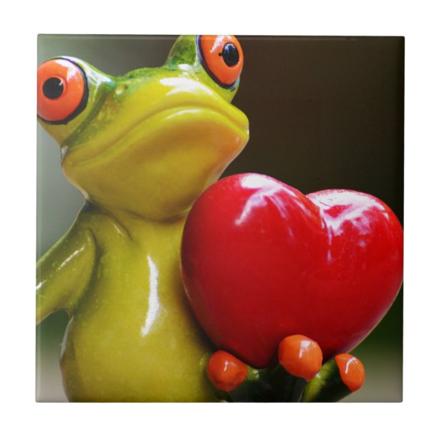 Carreau Aime-moi....Je suis Solitaire (Devant)