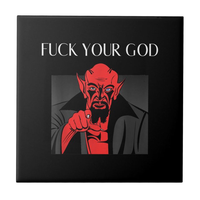Carreau Aist Goat Satan Baphomet GIft (Devant)