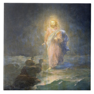 Carreau Aivazovsky - Marcher sur l'eau