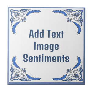 Carreau Ajouter le texte Carrelage, Néerlandais Look, Pers