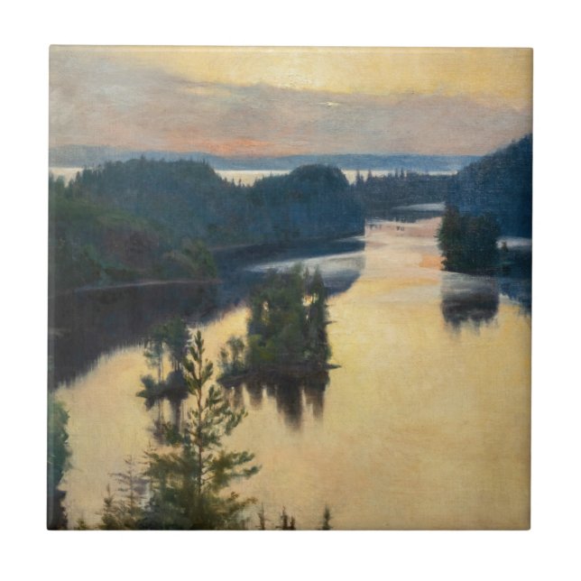 Carreau Albert Edelfeel - Kaukola Ridge au coucher du sole (Devant)