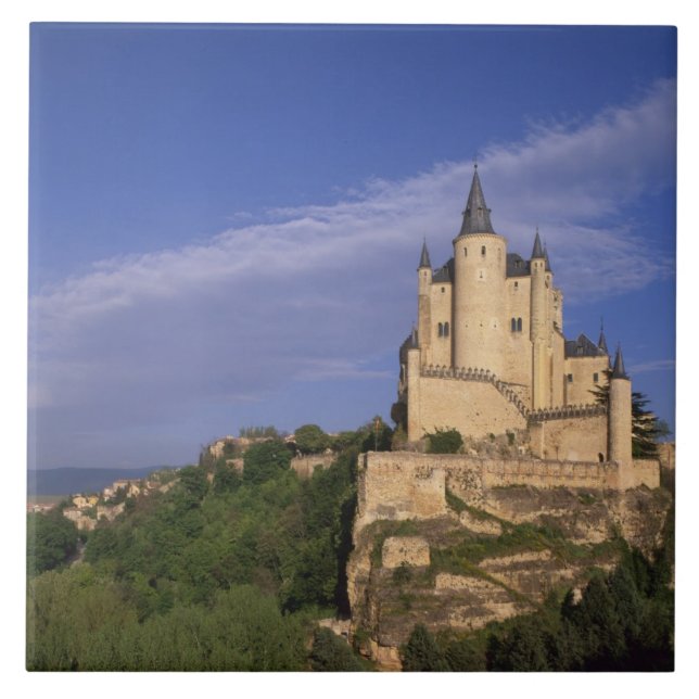Carreau Alcazar, Ségovie, Castille-et-León, Espagne (Devant)