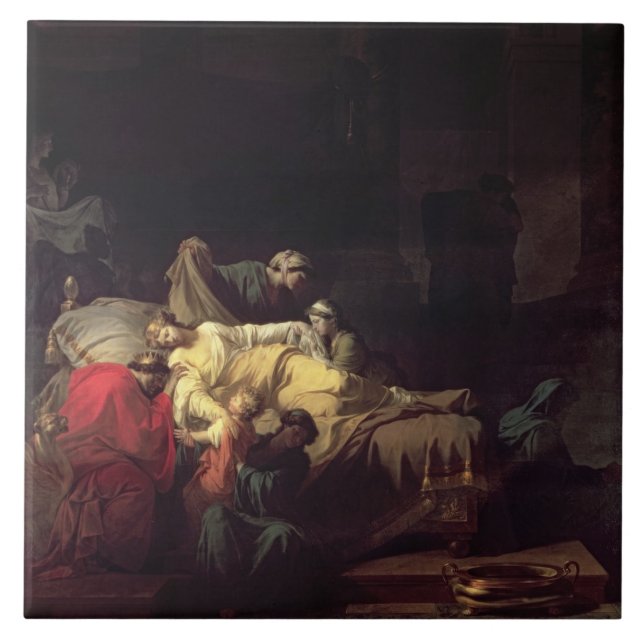 Carreau Alcestis se sacrifie pour sauver son annonce de (Devant)