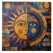 Alchimie Céleste Mystique Soleil Lune