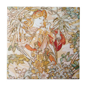 Carreau Alfons Mucha Art