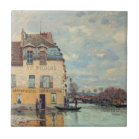 Alfred Sisley - Inondation à Port-Marly 1872
