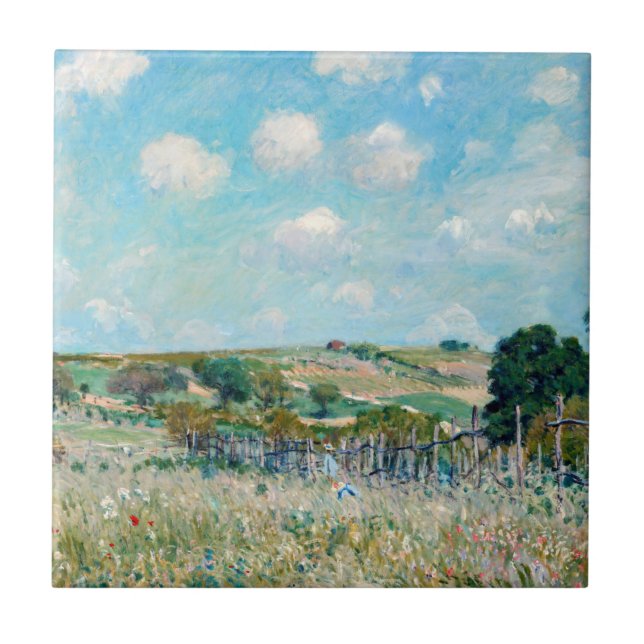 Carreau Alfred Sisley - La Prairie (Devant)