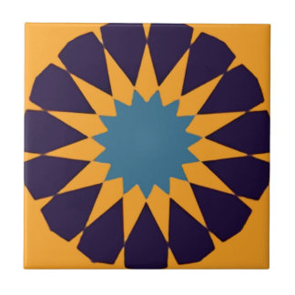 Carreau Alhambra tuiles classique fleur