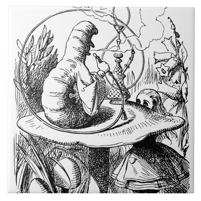 Carreau Alice au pays des merveilles - Alice rencontre (Devant)