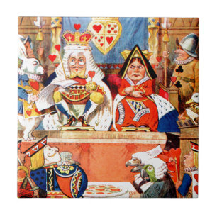 Carreau Alice et le procès de la "Knave of Hearts" au pay