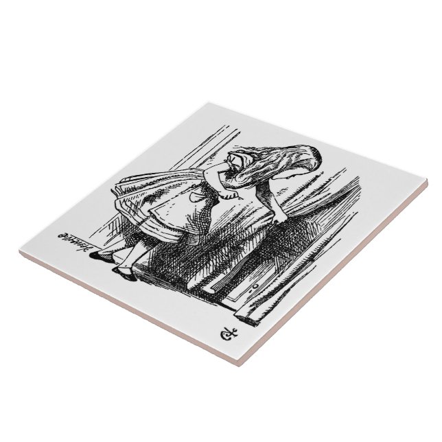 Carreau Alice's Adventures in Wonderland (Côté)