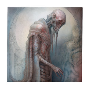 Carreau Alien Créature Science Fiction