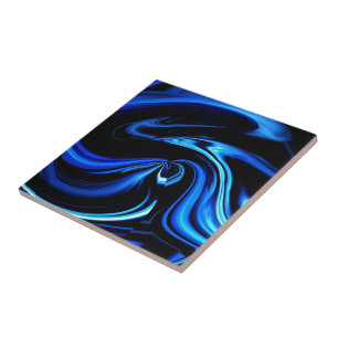 Carreau Alimentation Abstraite La Baleine Bleue