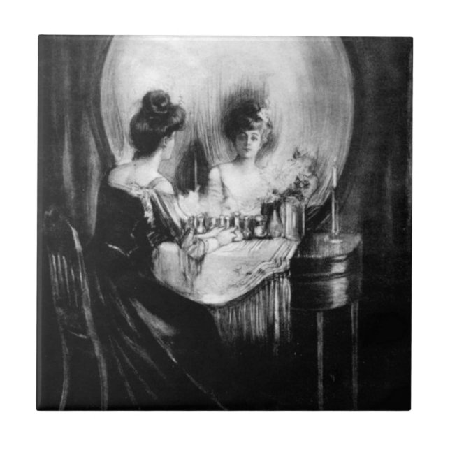 Carreau All Is Vanity Charles Allan Gilbert (Devant)