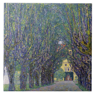 Carreau Allée au château de Kammer, Gustav Klimt